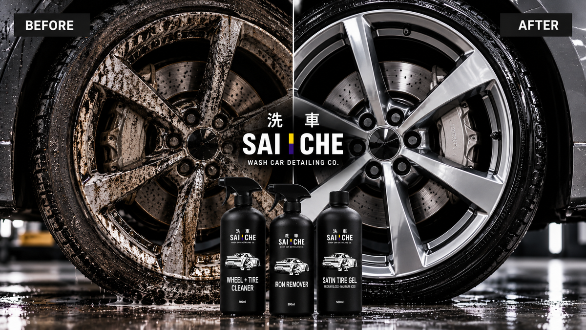 How to remove brake dust from car wheels