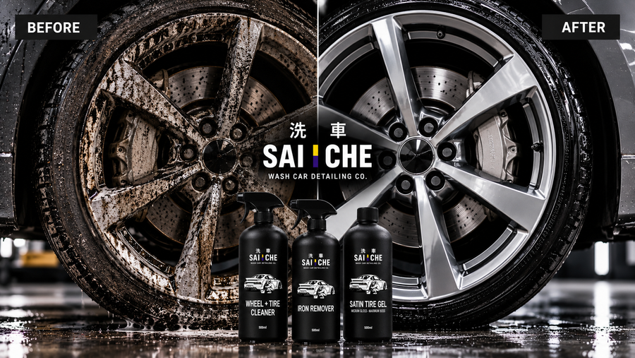 How to remove brake dust from car wheels