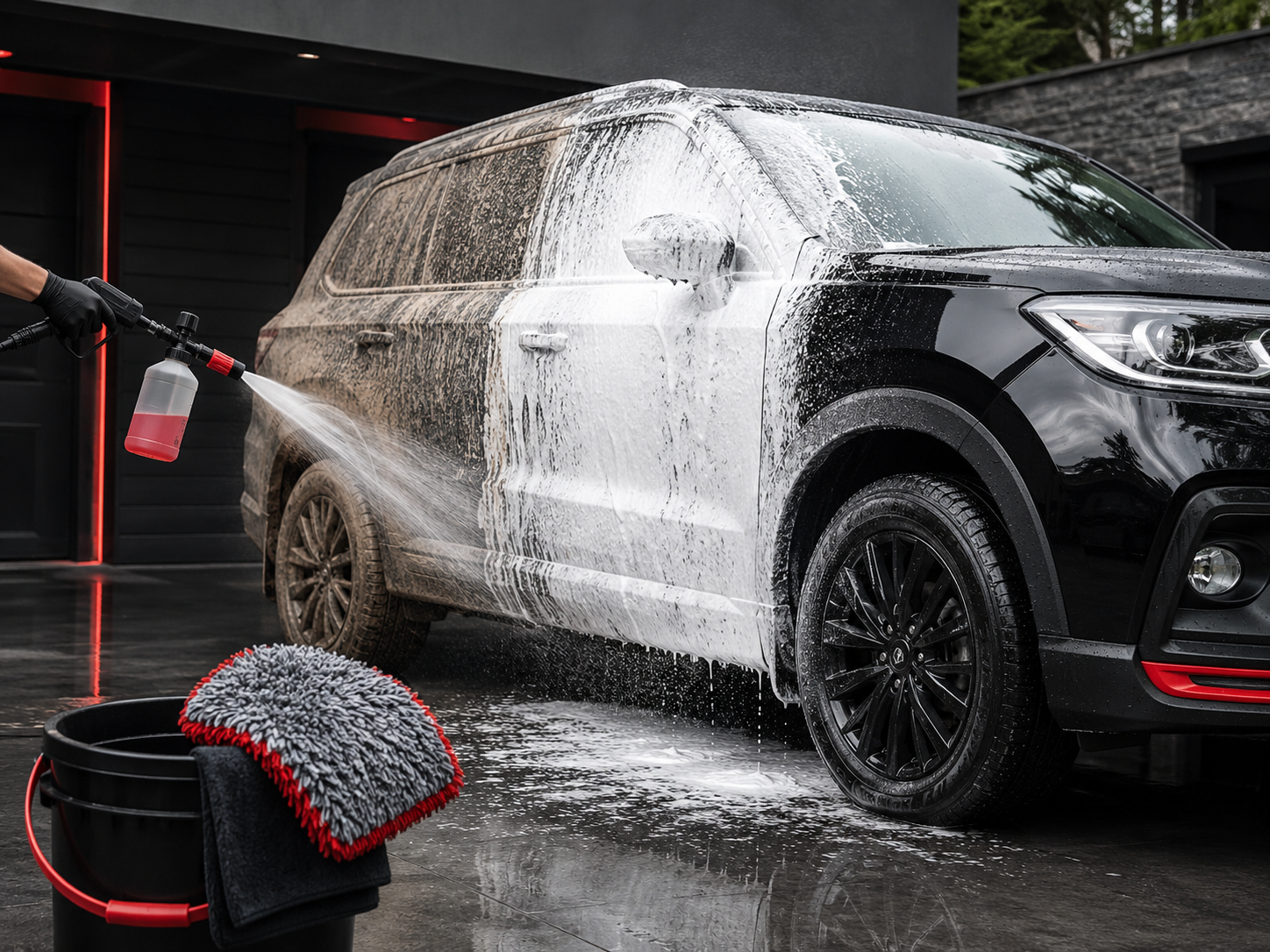 How to Safely Wash a Dirty Vehicle