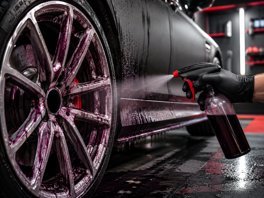 How to Use Iron Remover on Wheels and Paint