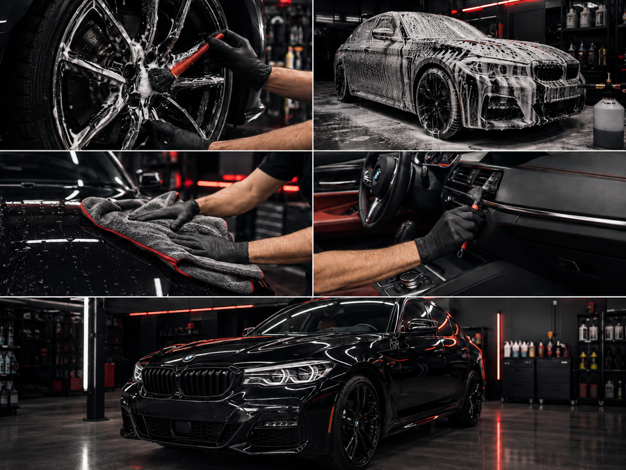The Correct Order to Detail a Vehicle