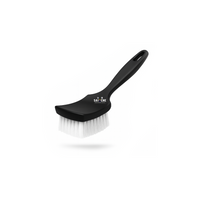 SAI | CHE Stiff Tire Cleaning Brush for Deep Rubber Scrub – Anti-Slip Handle