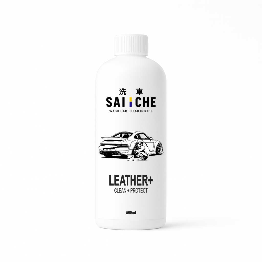 Leather Cleaner & Protectant for Car Interiors – Matte Finish, UV Protection | SAI | CHE LEATHER+