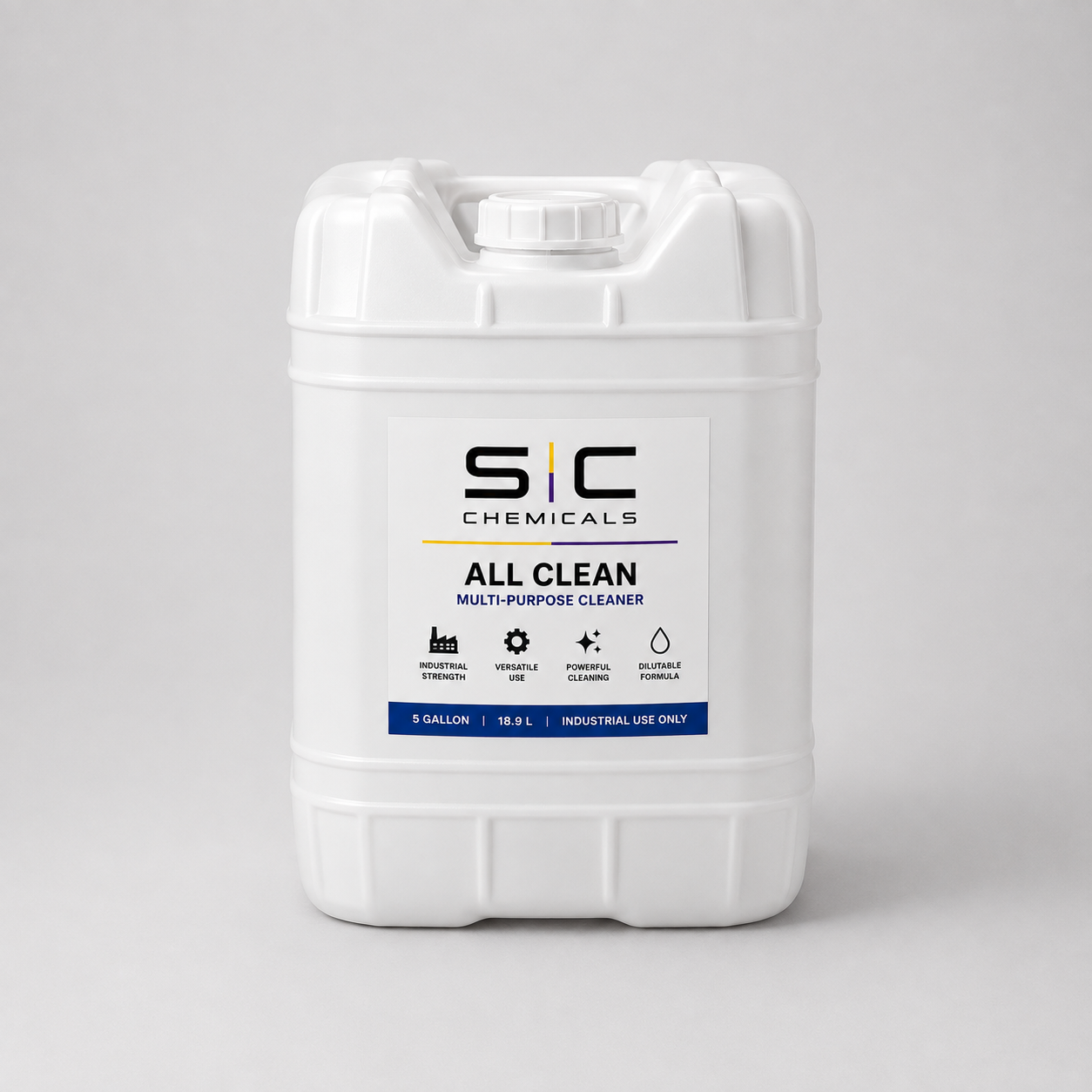 SC Chemicals ALL CLEAN -  Multipurpose Cleaner.  Industrial Strength.